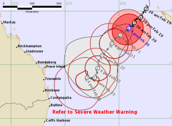 Potential cyclone impact alert from Bundaberg to Ballina – Bundaberg Now