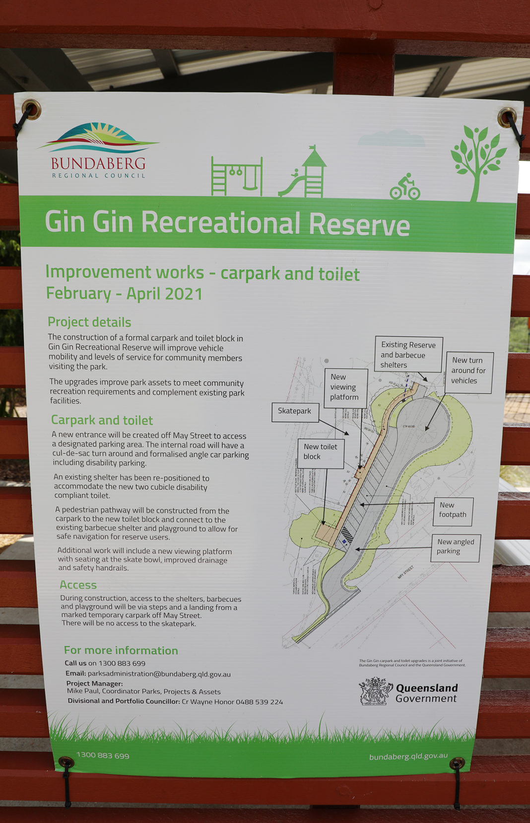 Work To Begin Soon At Gin Gin Recreation Reserve Bundaberg Now