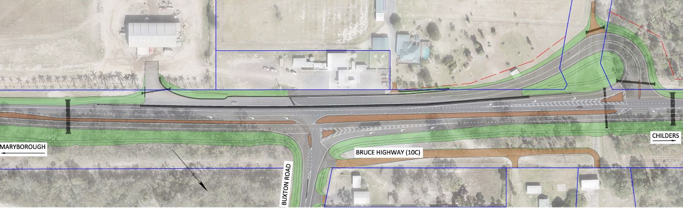 Bruce Highway and Buxton Road intersection upgrade Bundaberg Now