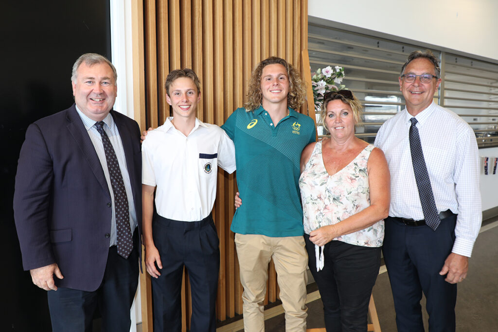 Olympian Isaac Cooper welcomed home – Bundaberg Now