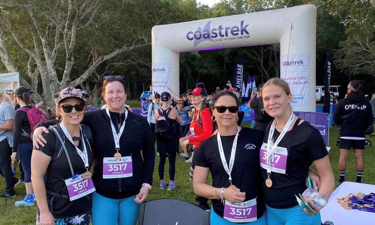 Coastrek sees locals step up for mental health