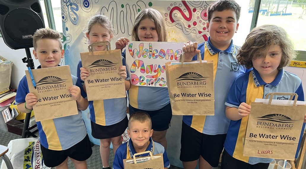 Kalkie students team up with Council – Bundaberg Now