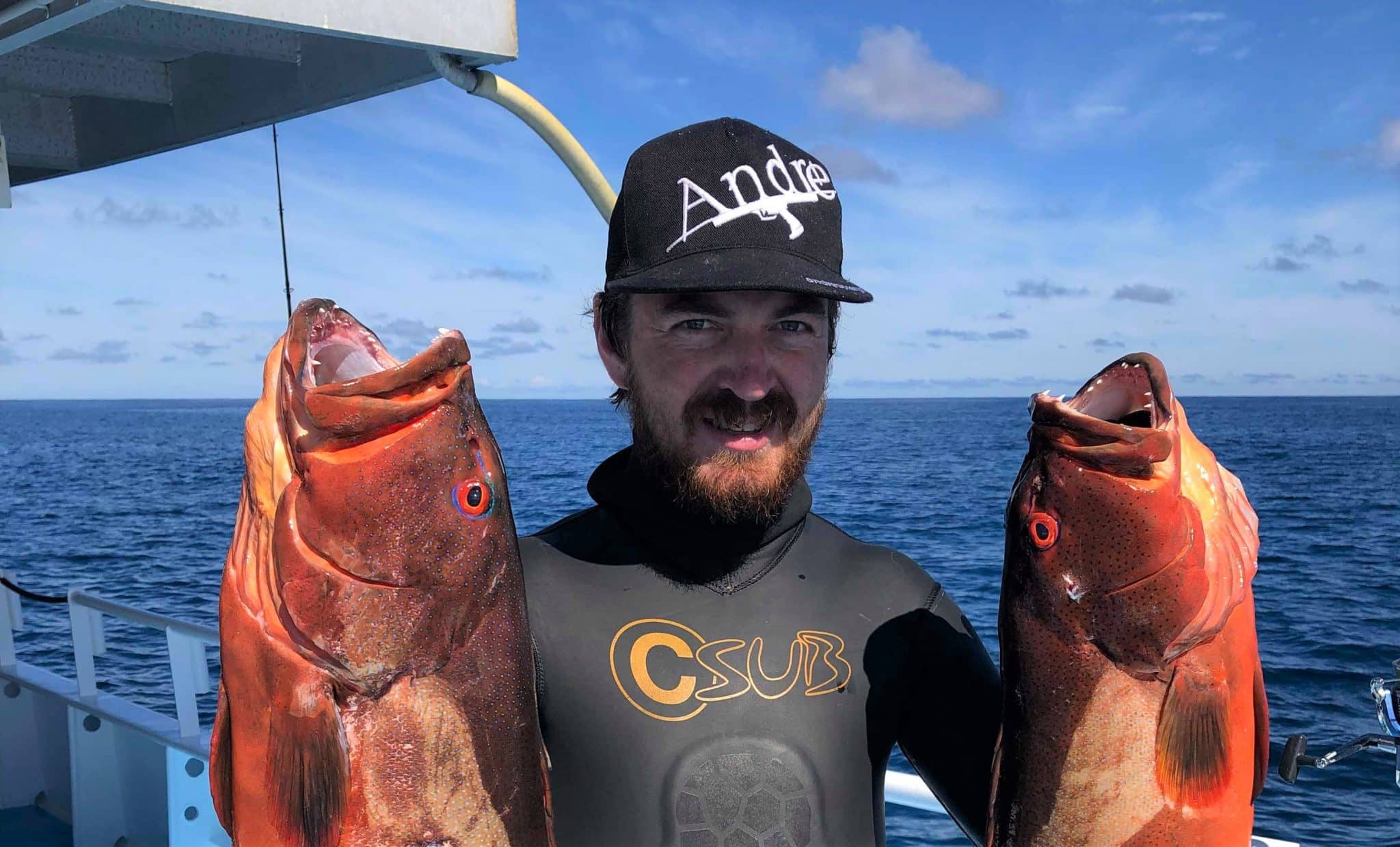 Lee competes at Spearfishing World Championship in Greece - West