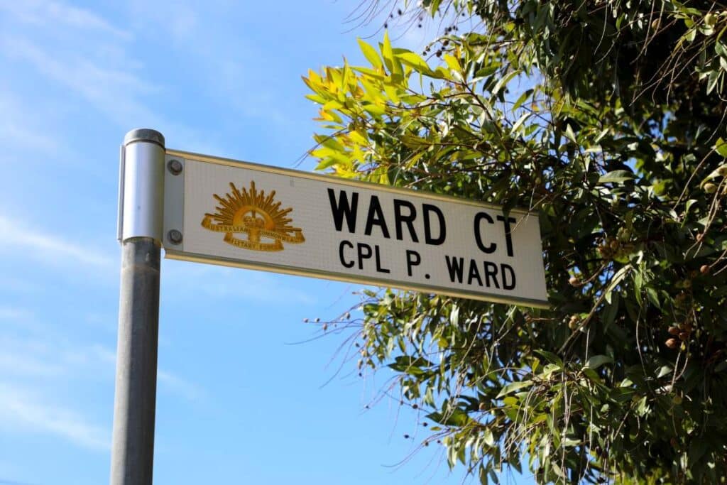 Streets of Remembrance: Ward