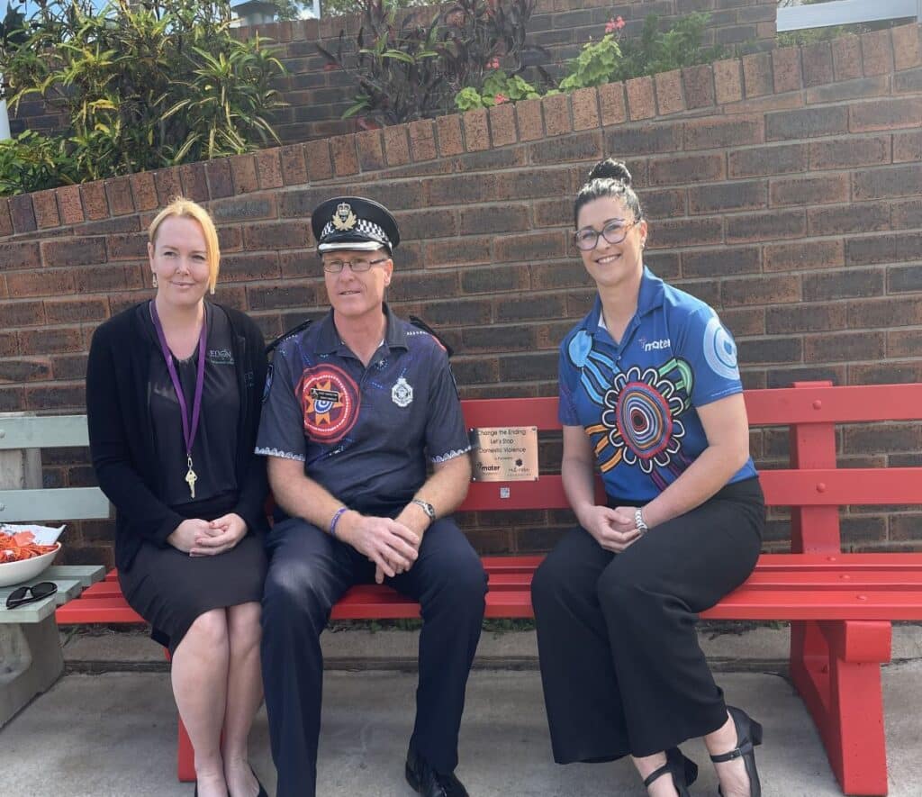 Red Bench