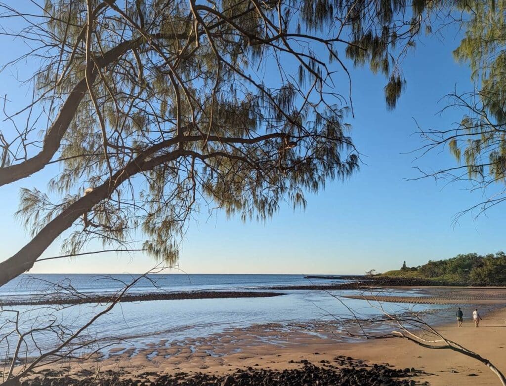 Beach Report sunny skies