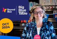 Beyond Blue Big Blue Table