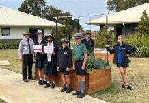 St Luke's Anglican School is partnering with Meilene Residential Aged Care after receiving an Elders grant to establish a community agriculture club.