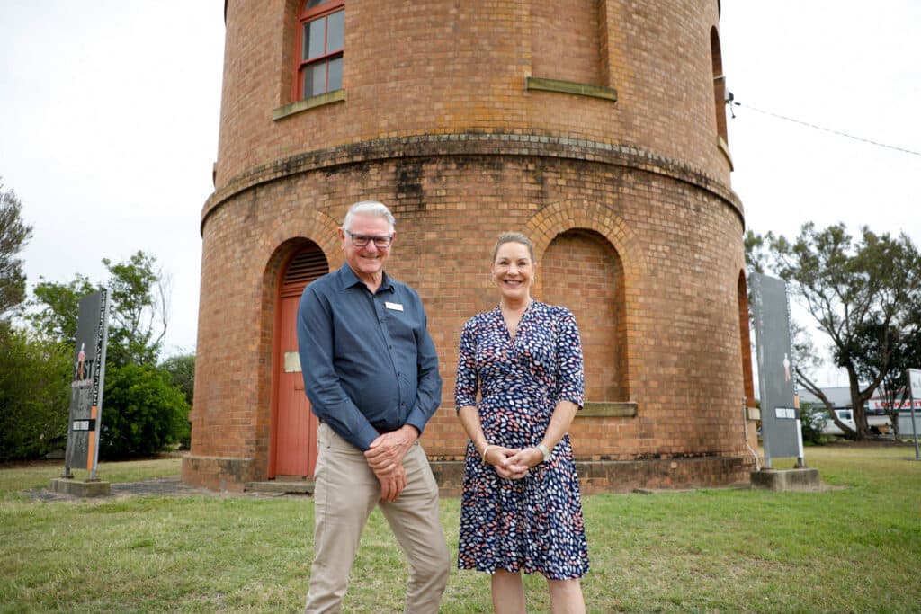 East Water Tower conservation