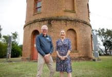 East Water Tower conservation