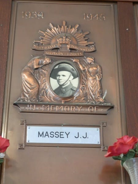 Sapper Massey Streets of Remembrance