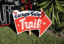 Garage Sale Trail 2024 sign register now