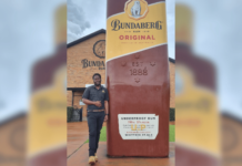 Tinashe Mangwanda at Bundy Rum.