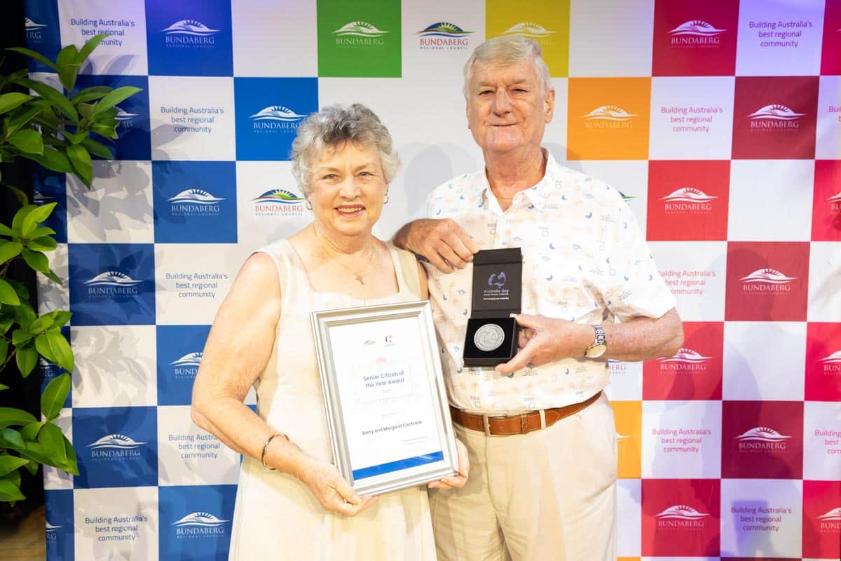 Margaret and Barry Chochrane Senior Citizens of the Year 2025