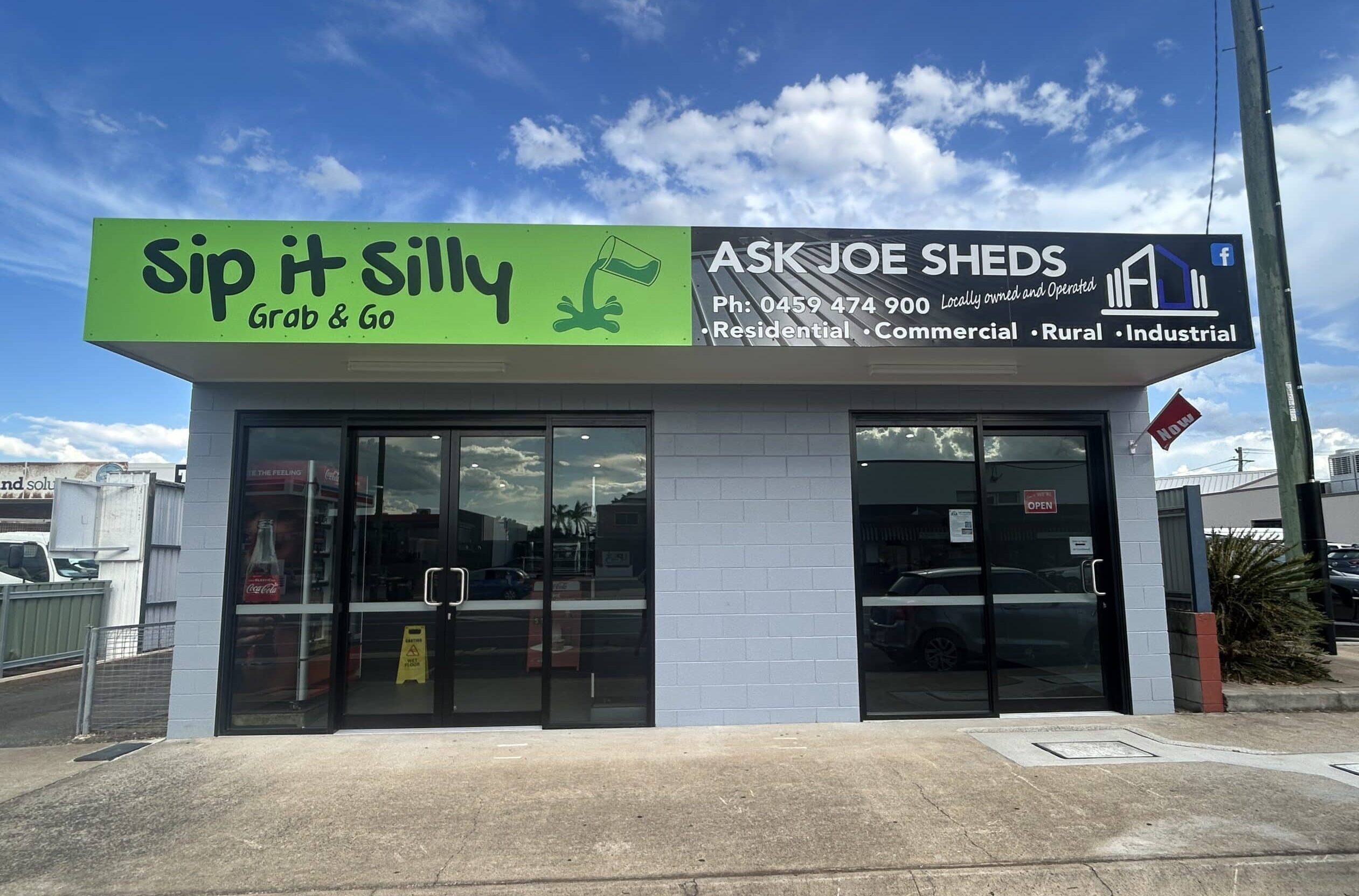 Sip it Silly has just opened over North Bundaberg.