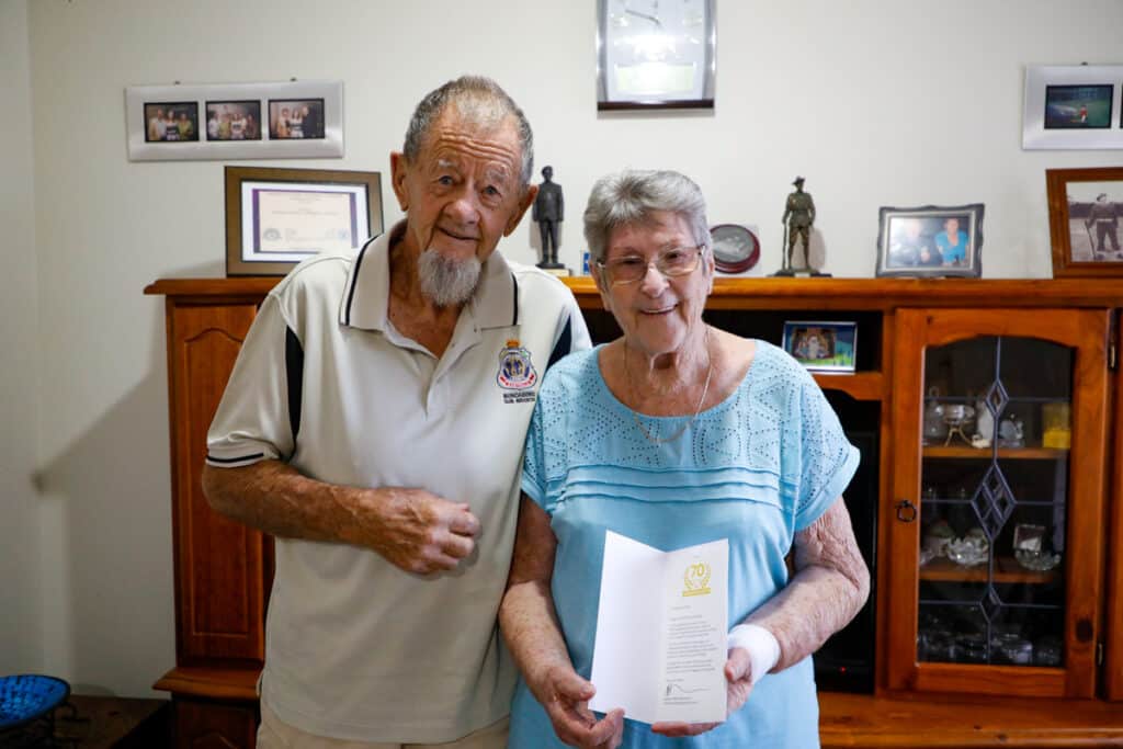  70th Wedding Anniversary - Desmond & Shirley Campbell