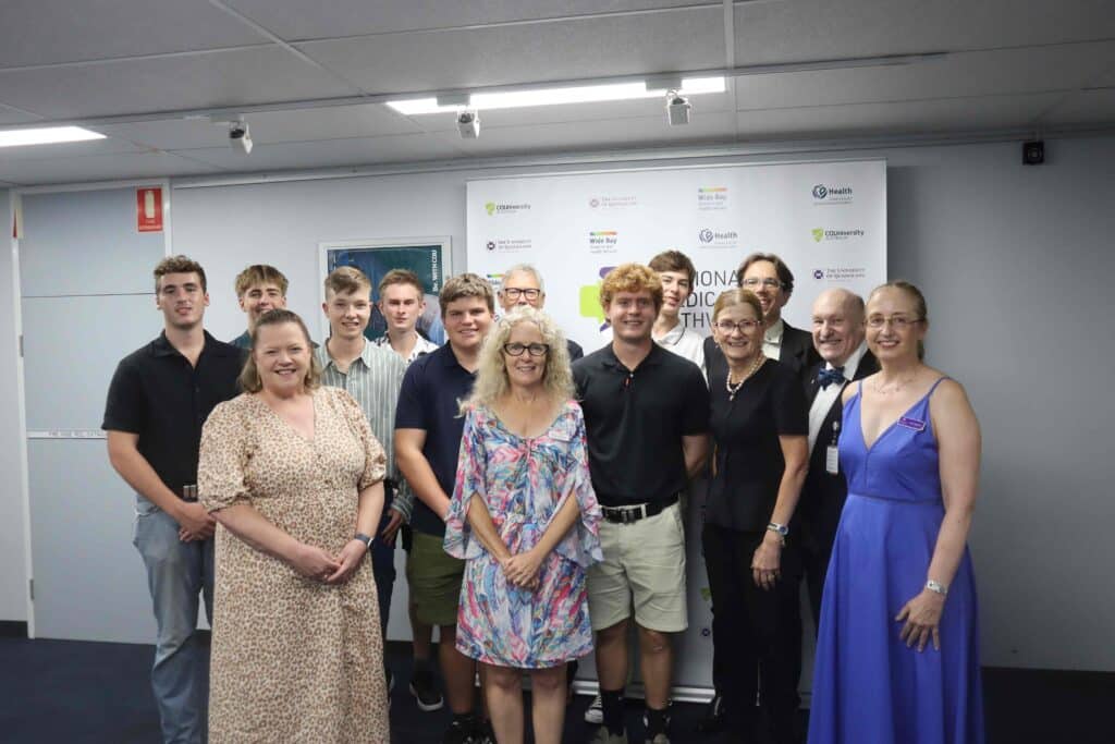 The Wide Bay region has welcomed its biggest ever cohort of first-year medical students as part of the Regional Media Pathway (RMP) program 
Pathway collaborators, students, parents and community gathered to celebrate the occasion at the CQUniversity Bundaberg campus on Thursday, 13 March.